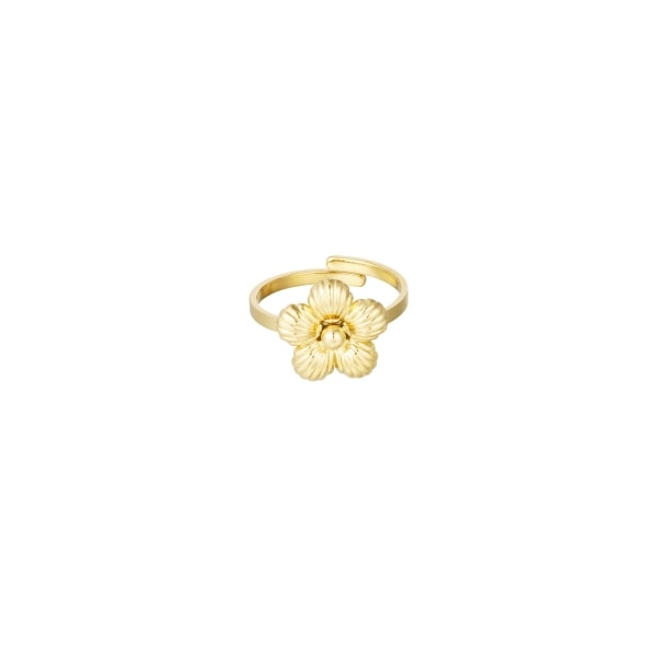 Daisy ring - gold color