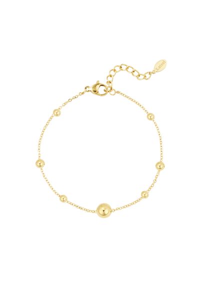 Bracelet basic party - gold color