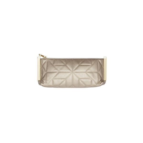 Stitched clutch gold hardware - copper