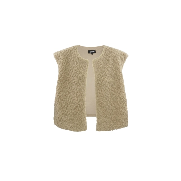 Teddy vest - brown