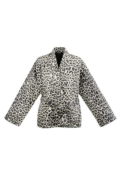 Panther precious coat - brown