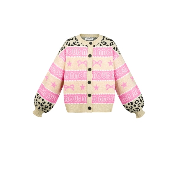 Vest amour baby - beige pink