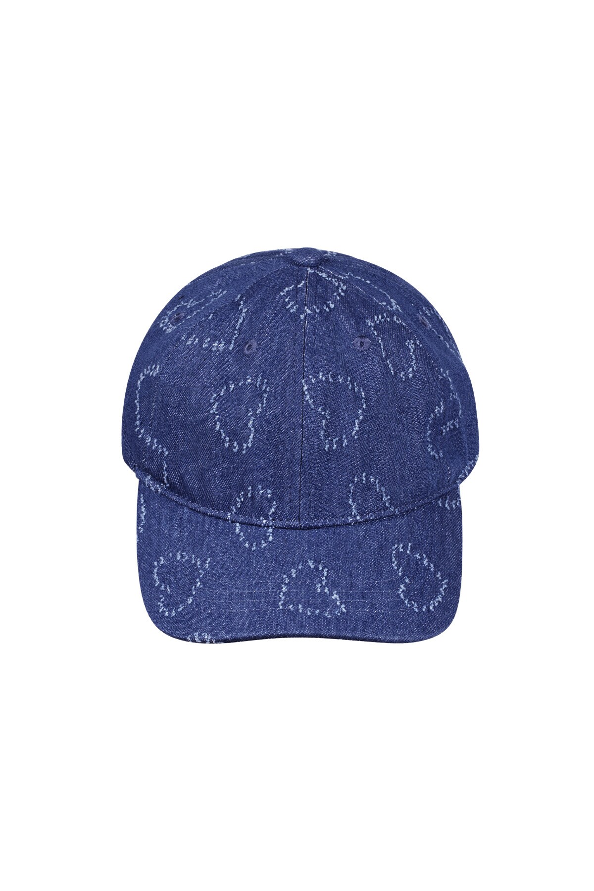 cap with hearts - blue h5 