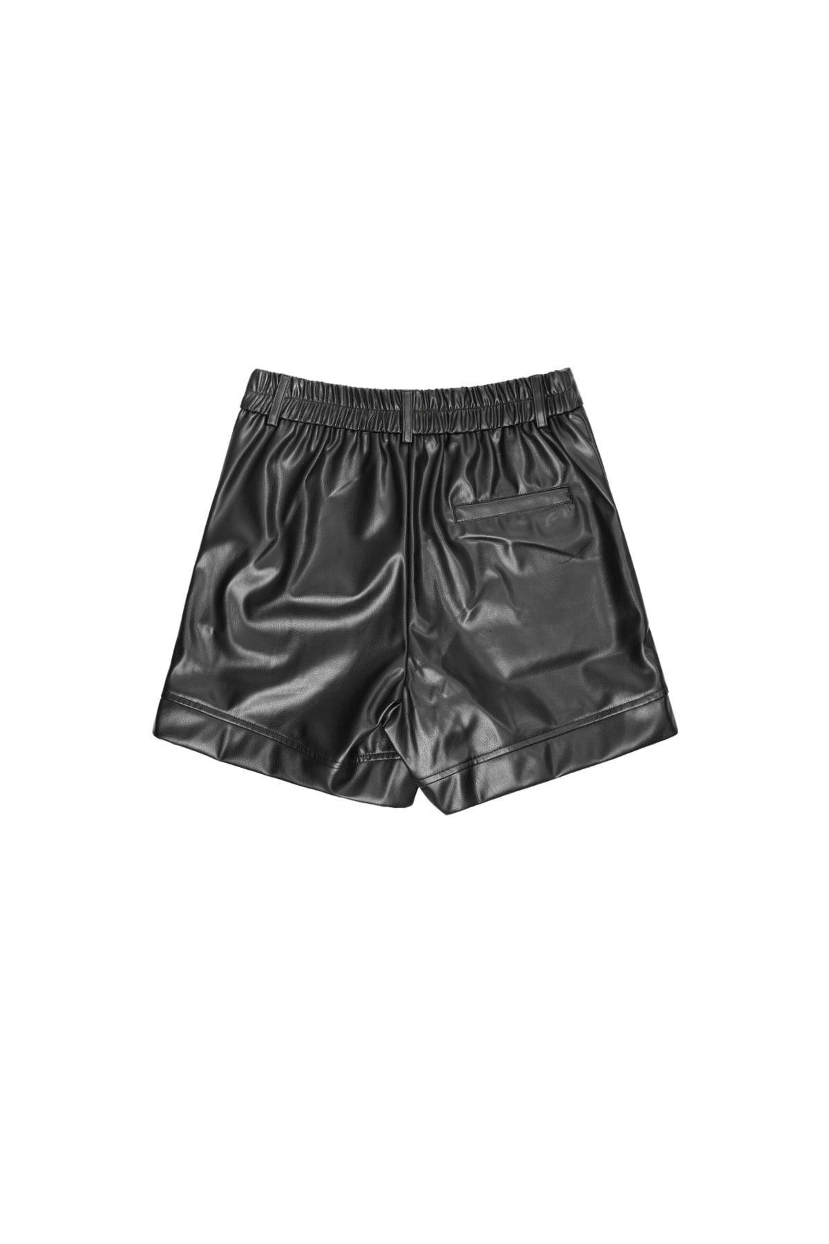 PU shorts - Black h5 Picture2