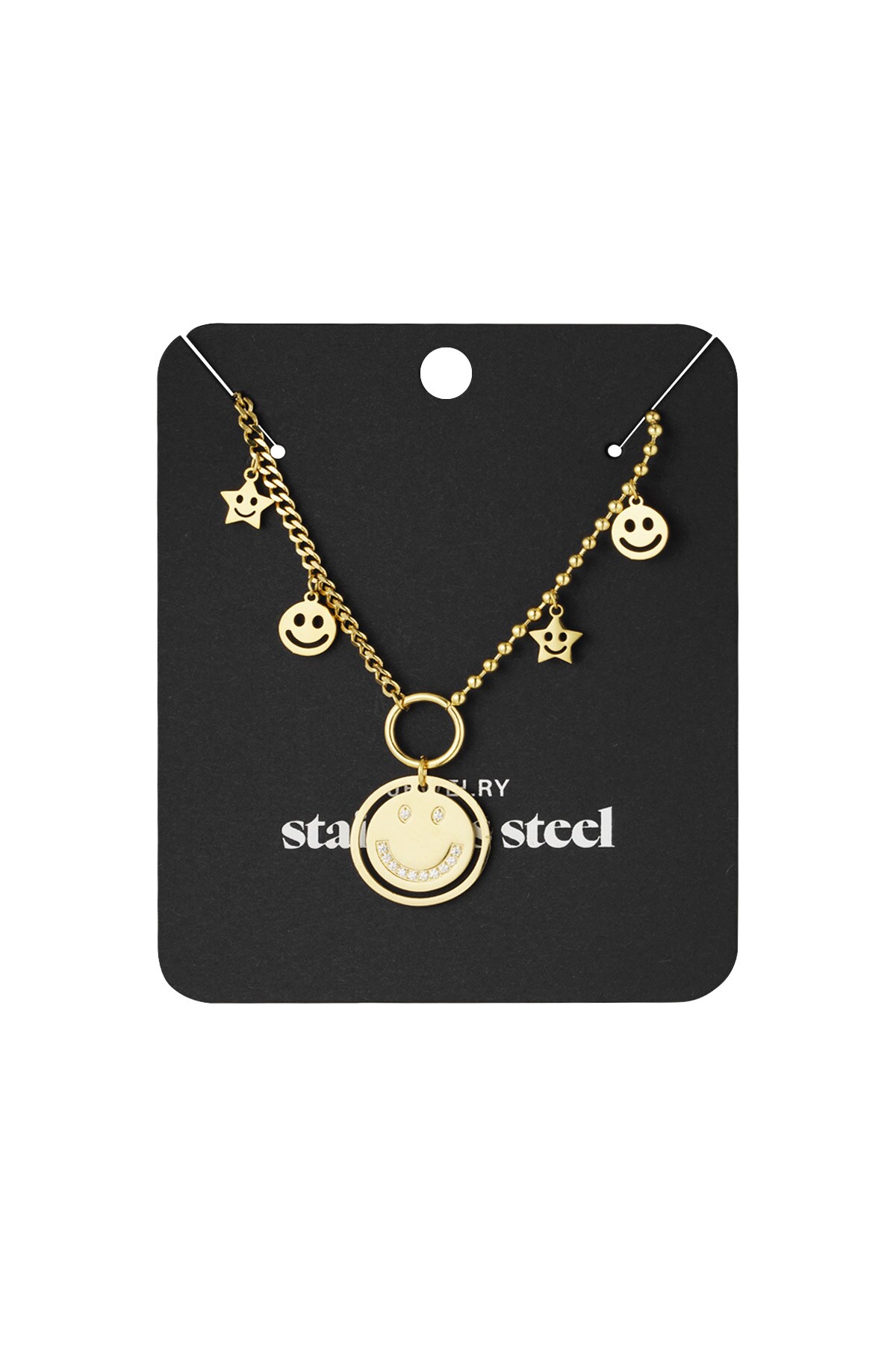 Light up the day necklace - Gold color h5 Picture3