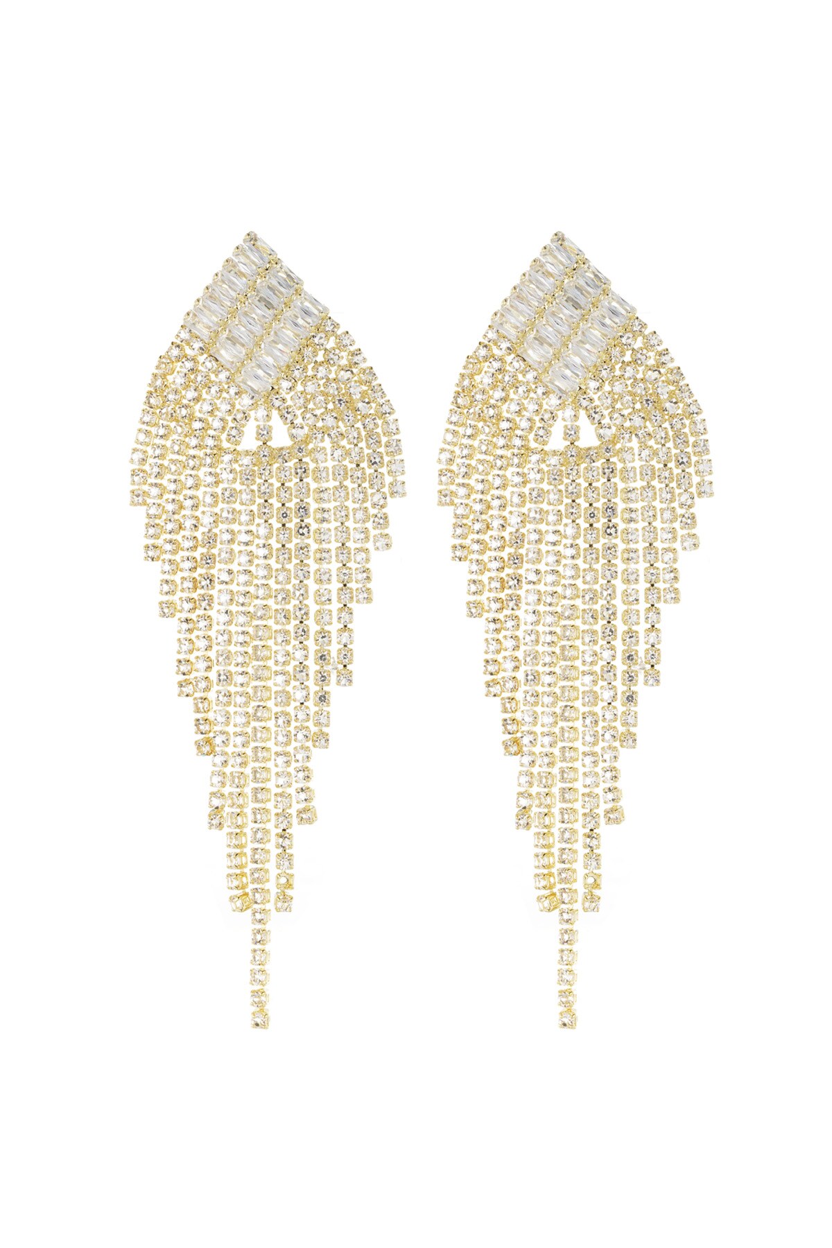 Eternal radiance earrings - Gold color h5 