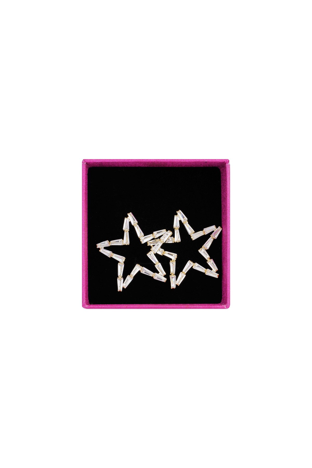 Joyful star earrings - Gold color h5 