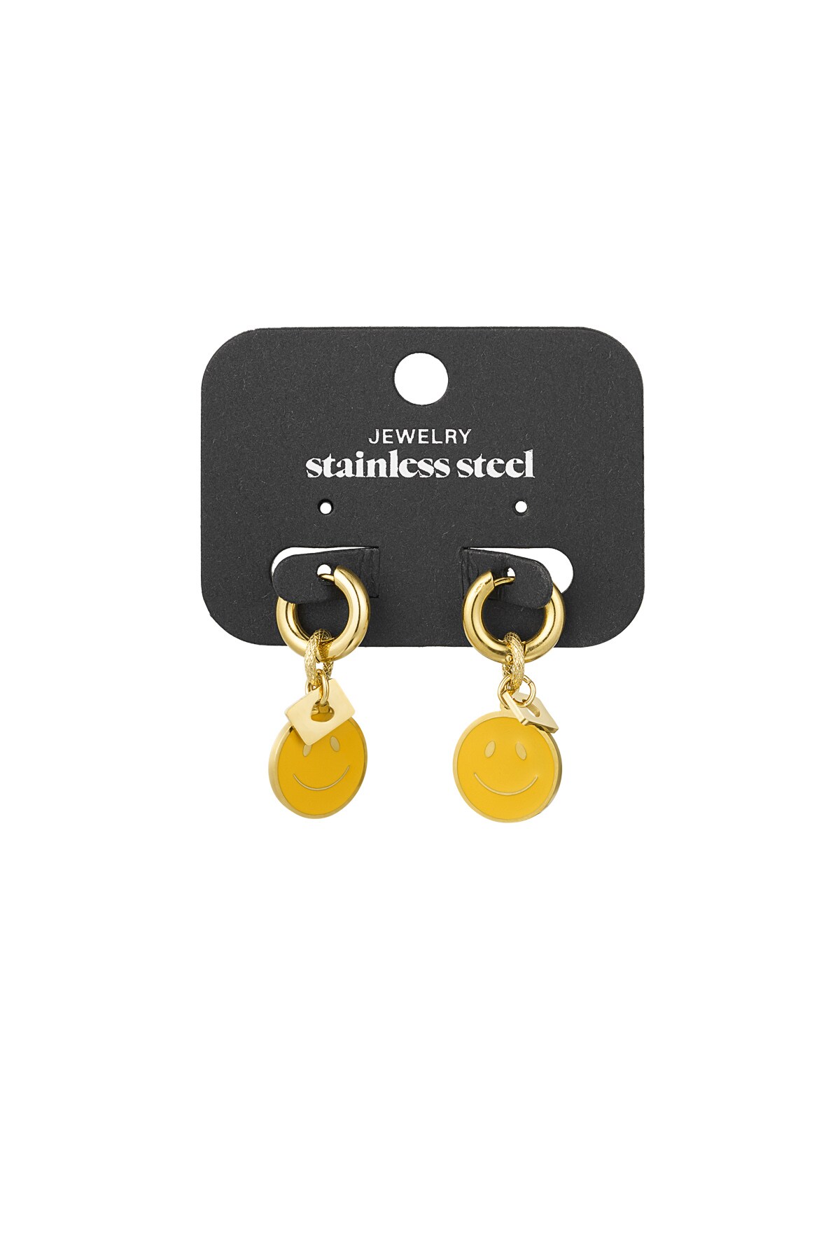 Sunny smile earrings - Gold color h5 Picture3