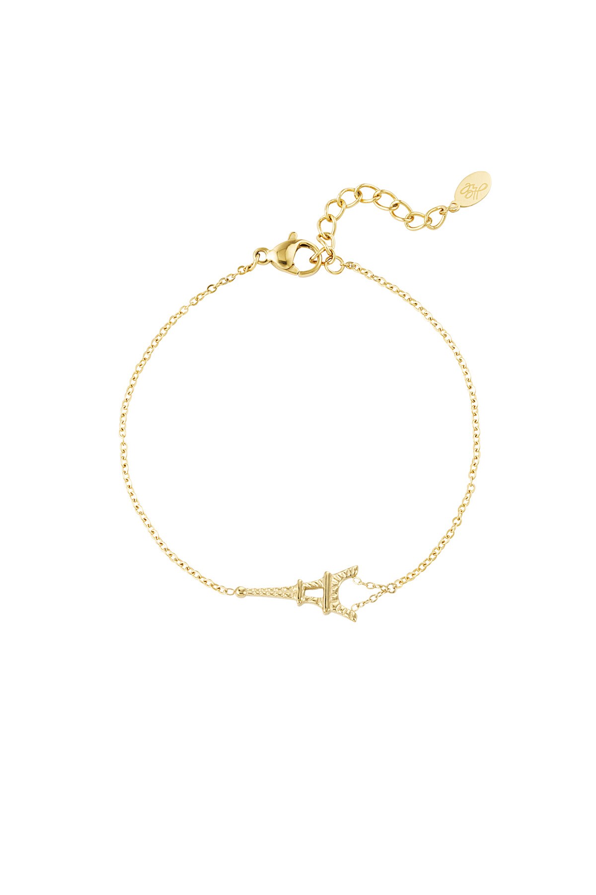 City of Love bracelet - Gold color h5 