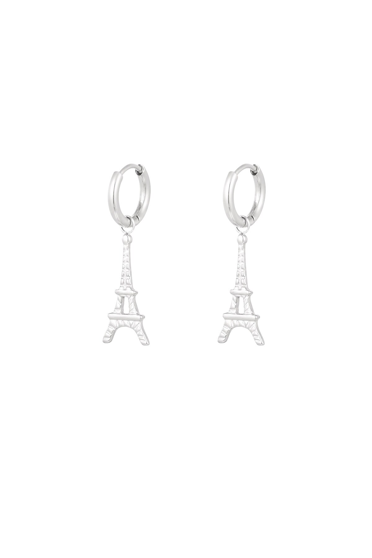 Paris earrings - Silver color h5 