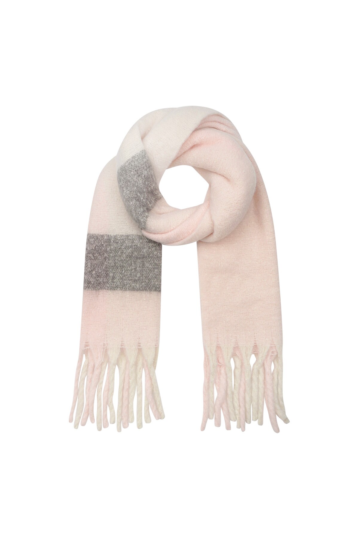 Cozy comfort scarf - light pink 