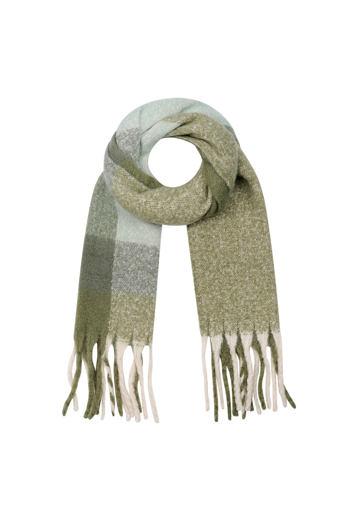 Cozy comfort scarf - green 