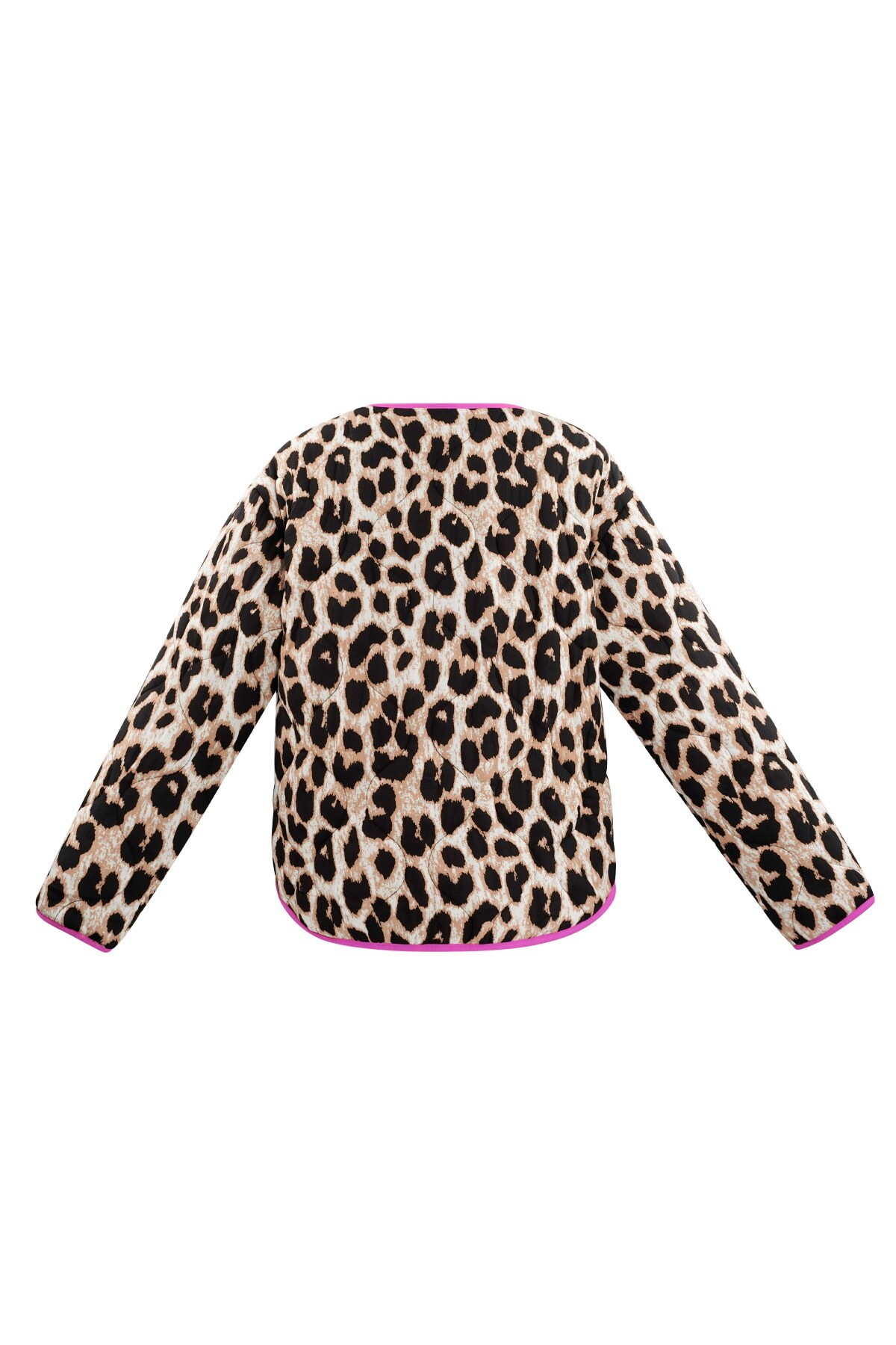 Jacket with leopard print h5 Picture6