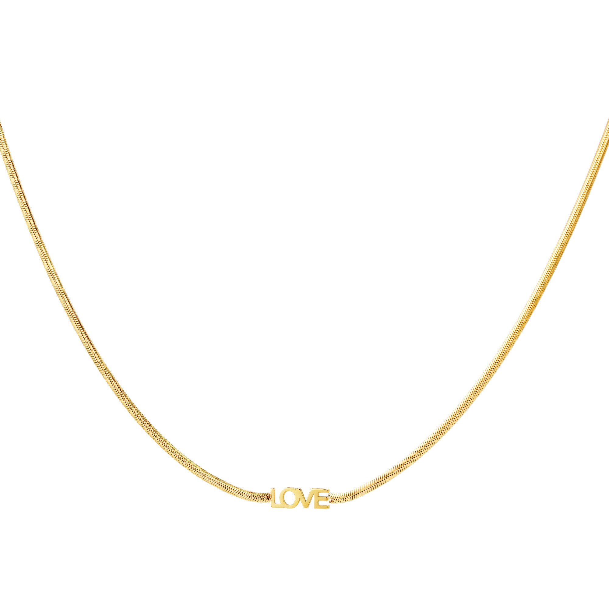 Necklace love letters h5 