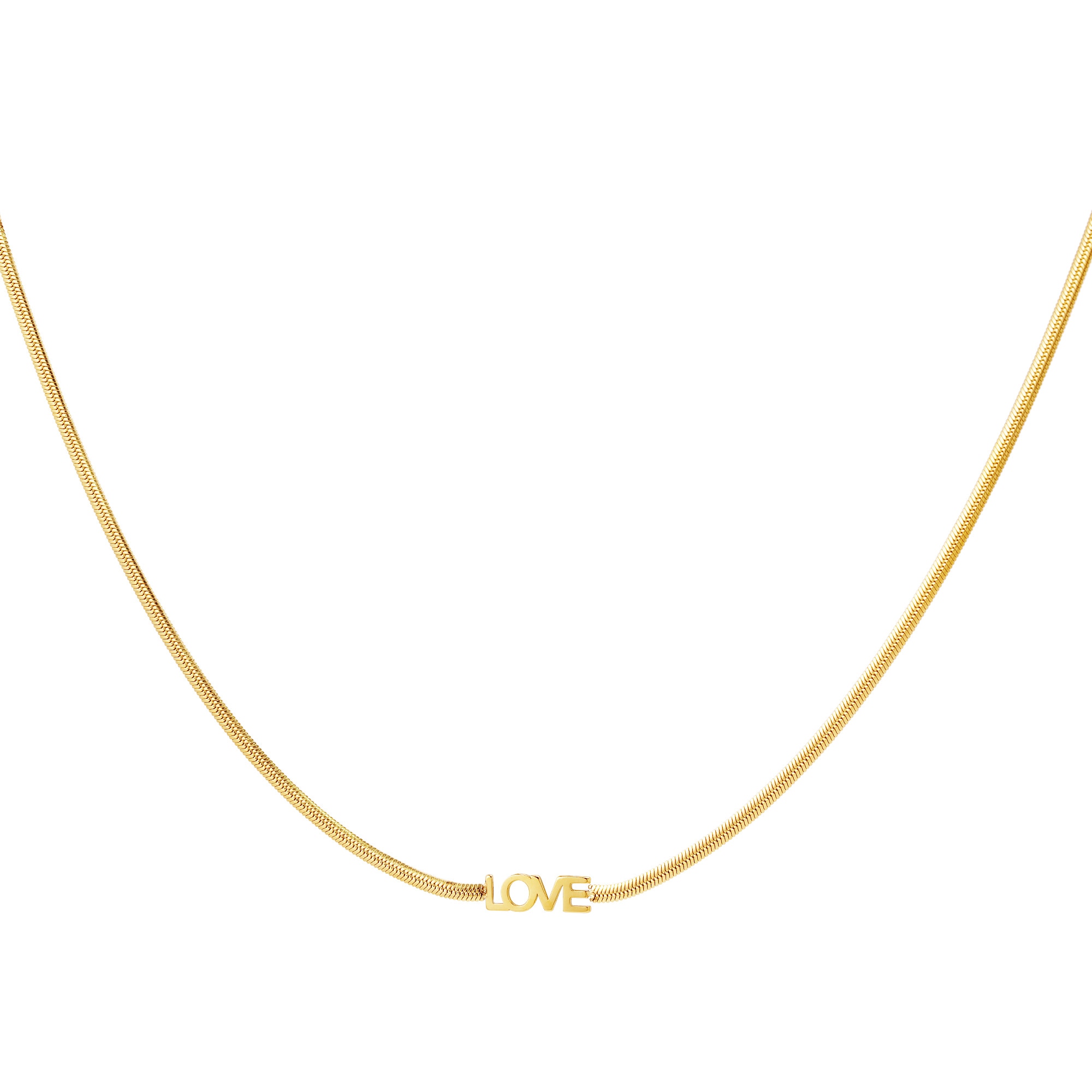 Necklace love letters 