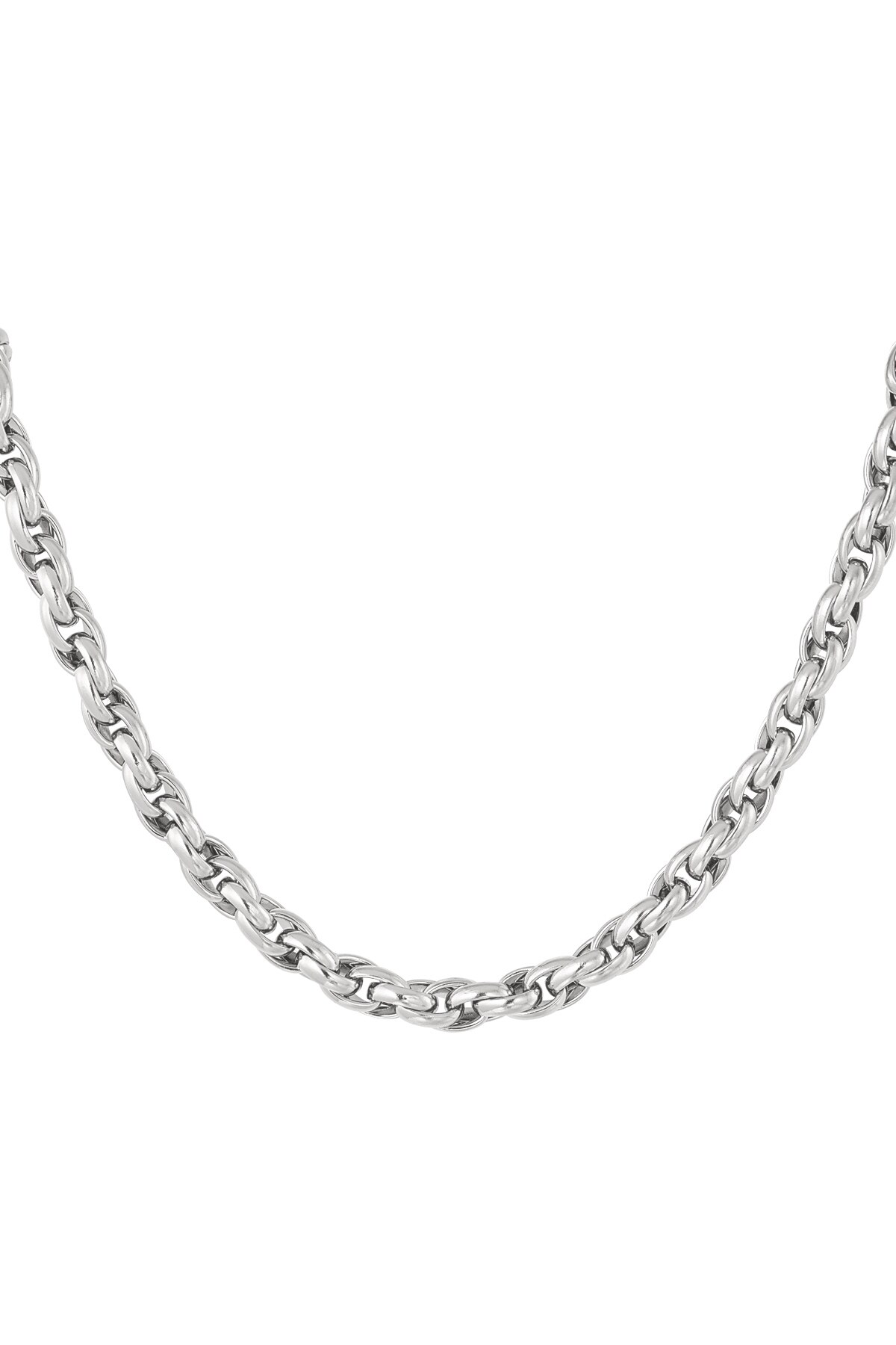 Link chain robust - Silver color 