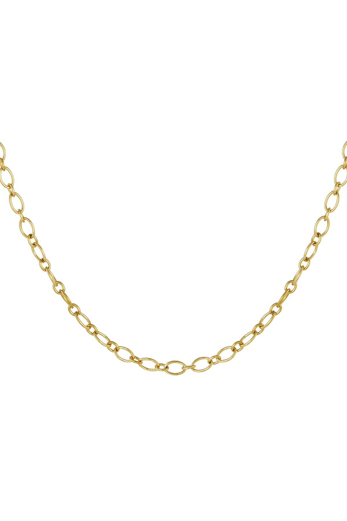 Link chain basic - Gold color h5 