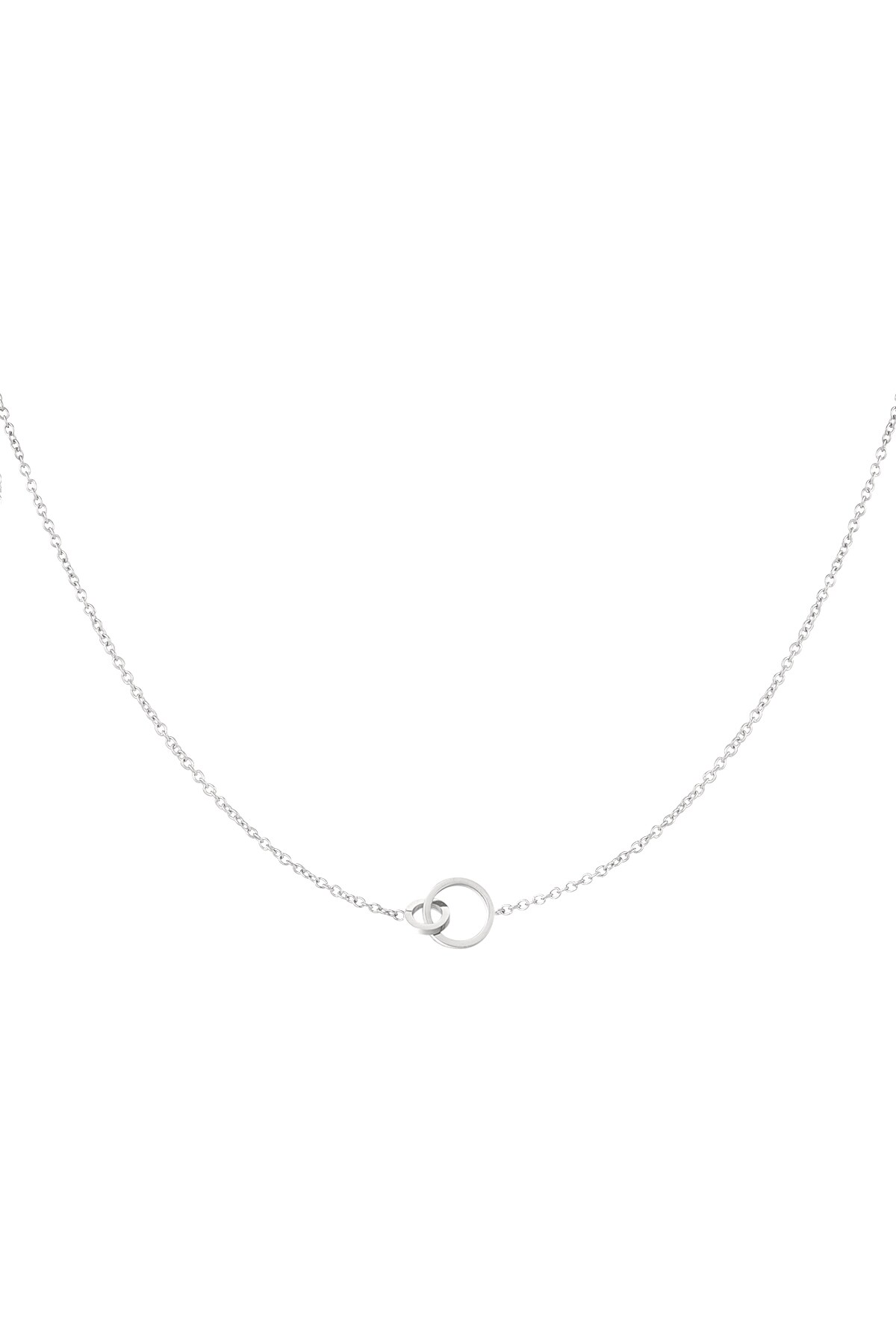 Linked chain - Silver Color color h5 