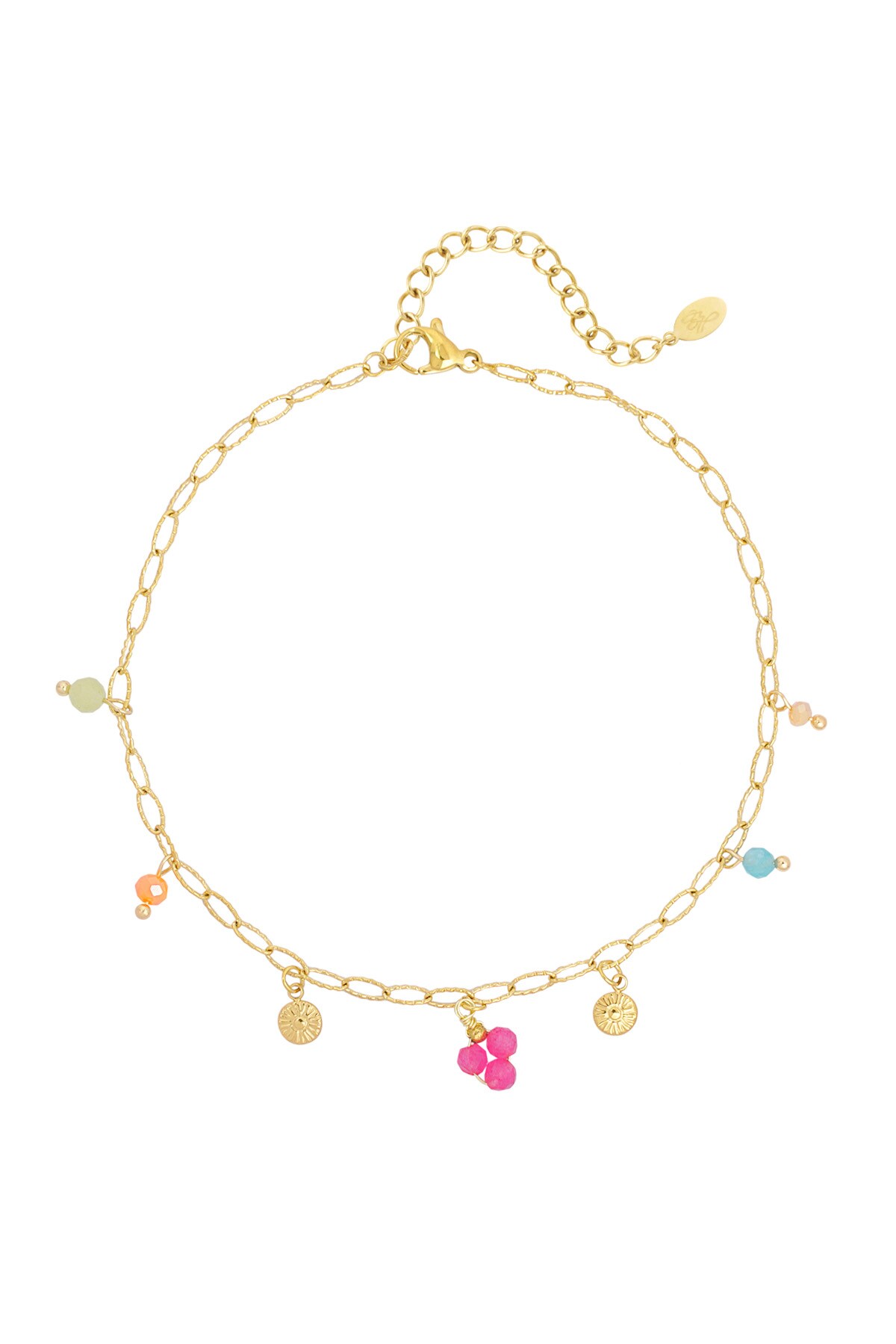 Summer love anklet - Gold color 