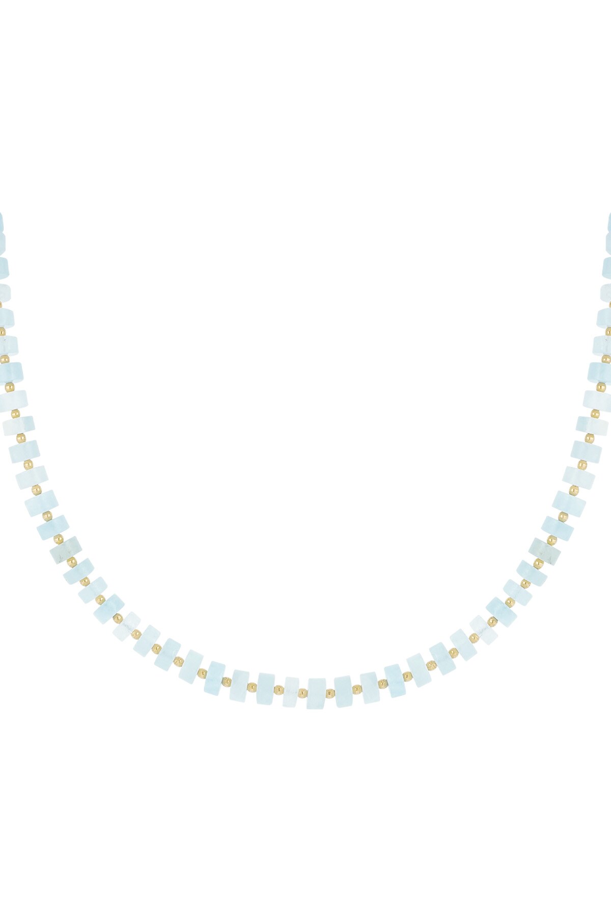 Necklace army vibe - light blue h5 