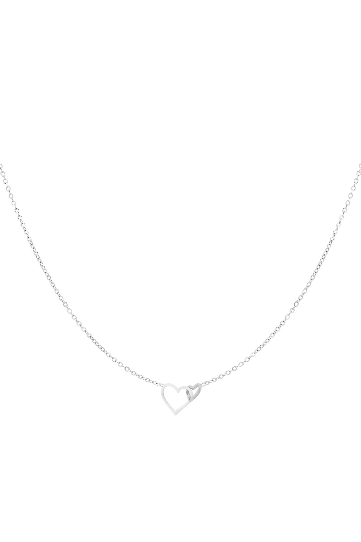 Eternal love necklace - Silver color h5 Picture3