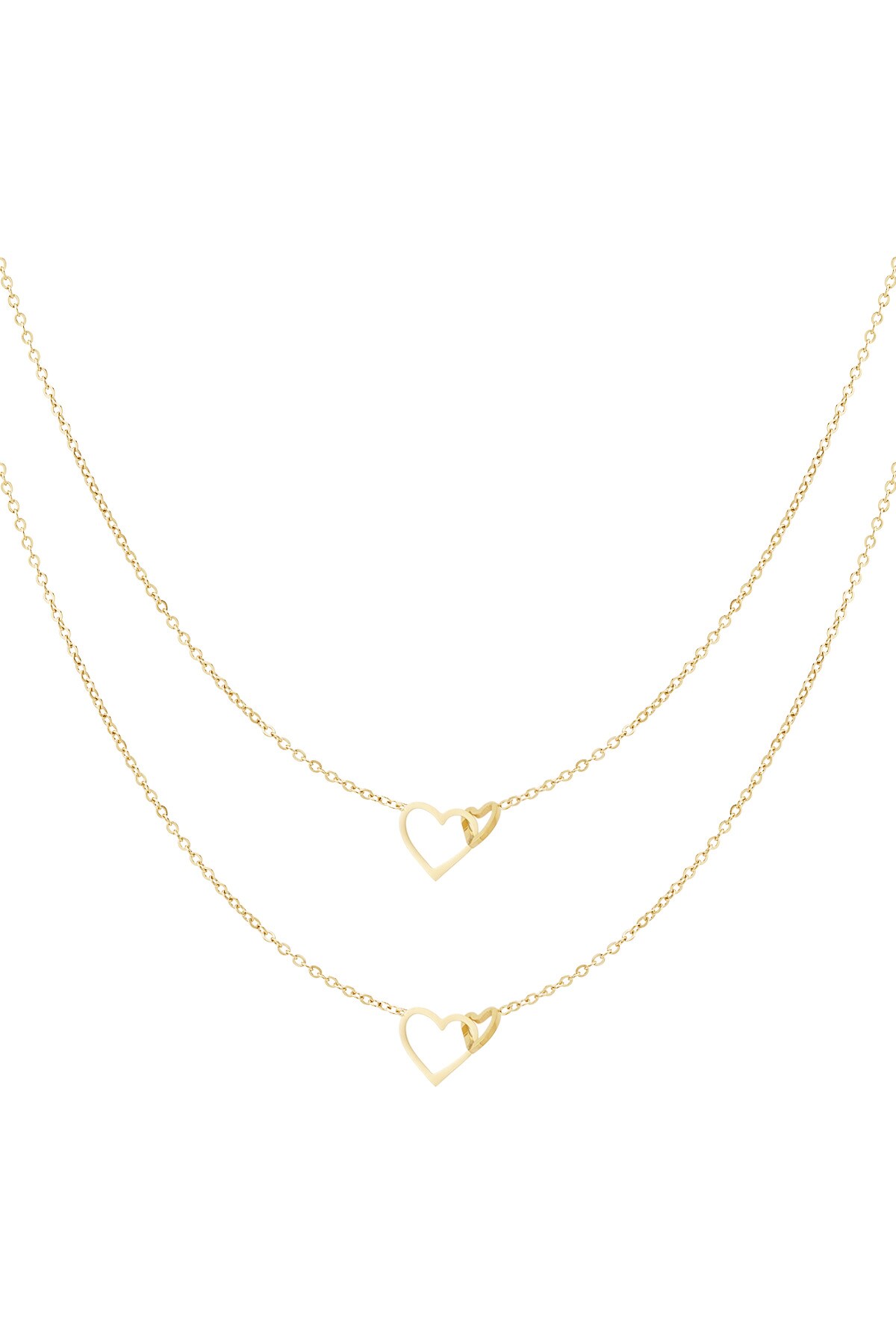 Eternal love necklace - Gold color h5 Picture2