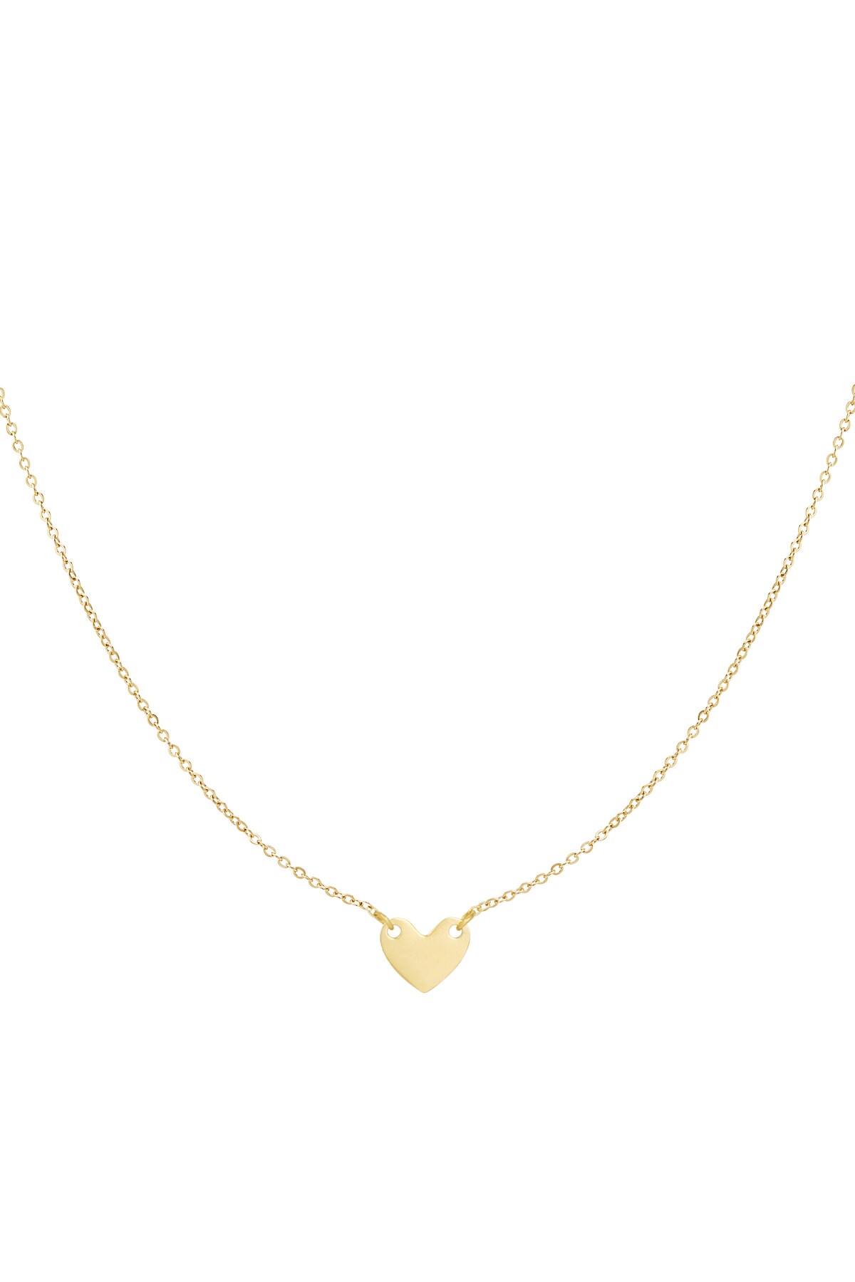 Necklace enduring affection - Gold color h5 Picture2