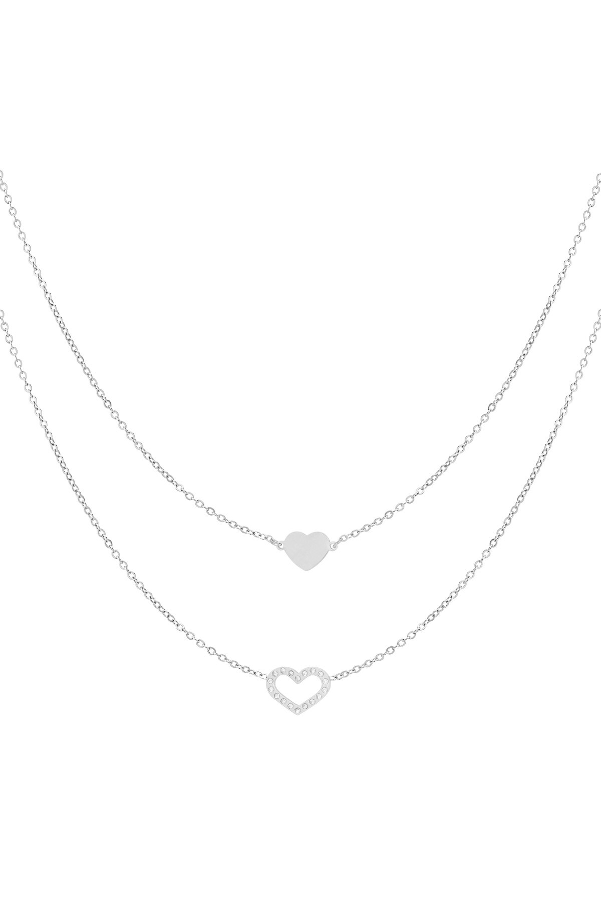 Necklace forever bond - Silver color h5 Picture2