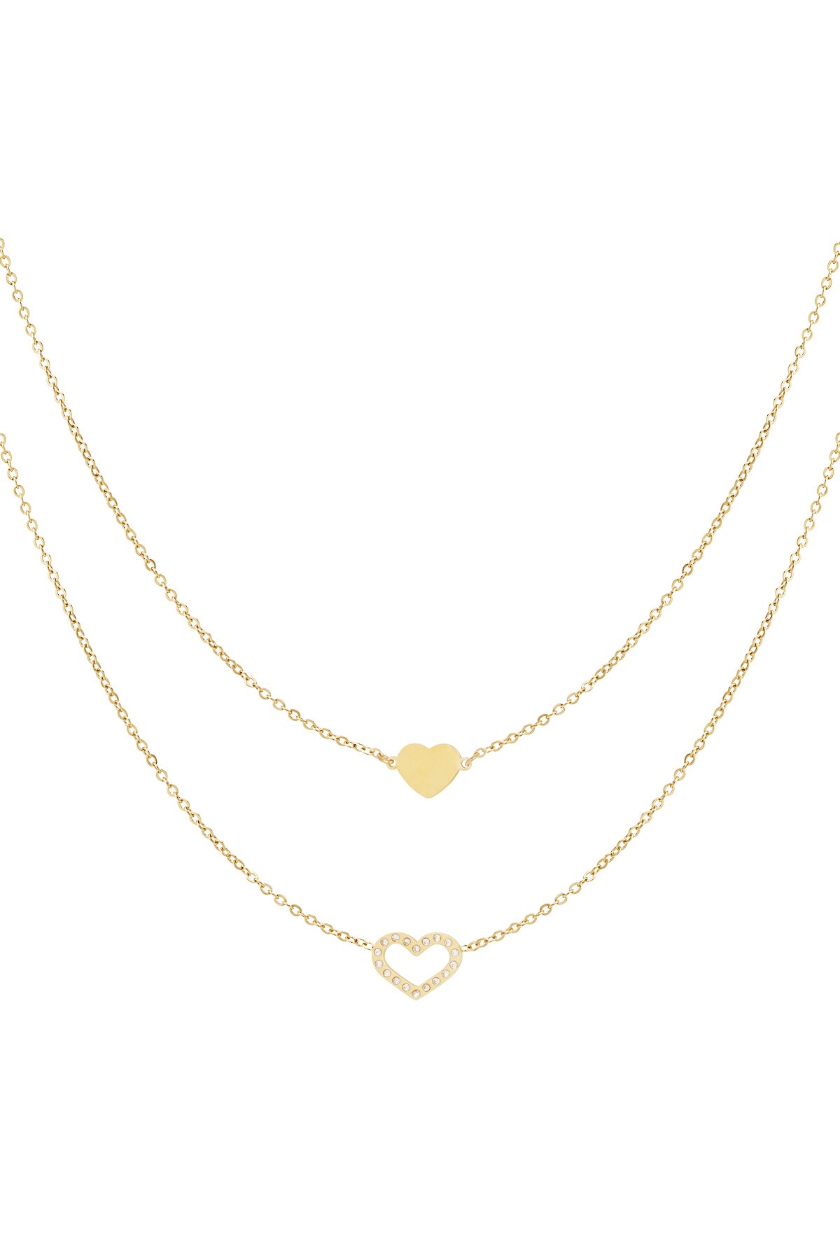 Necklace forever bond - Gold color h5 Picture2