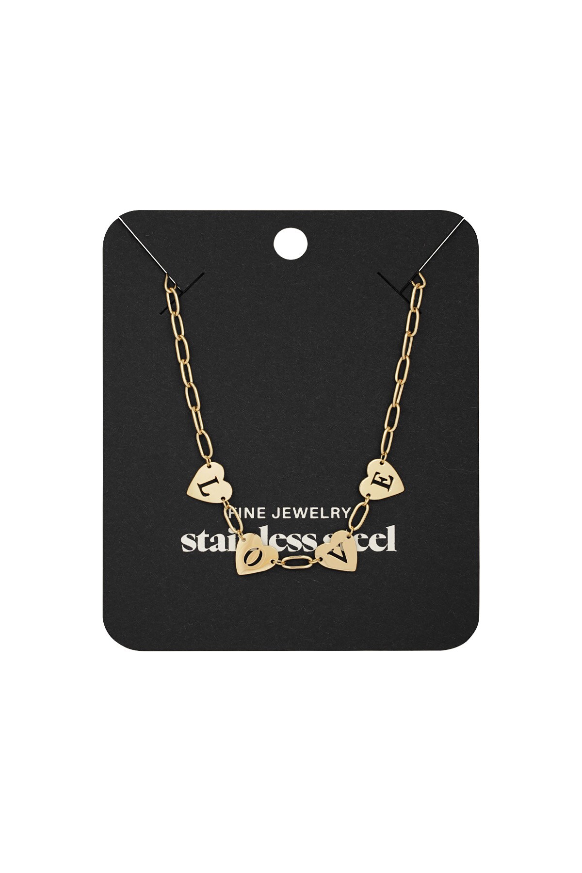 Loving Link necklace - Gold color Picture3