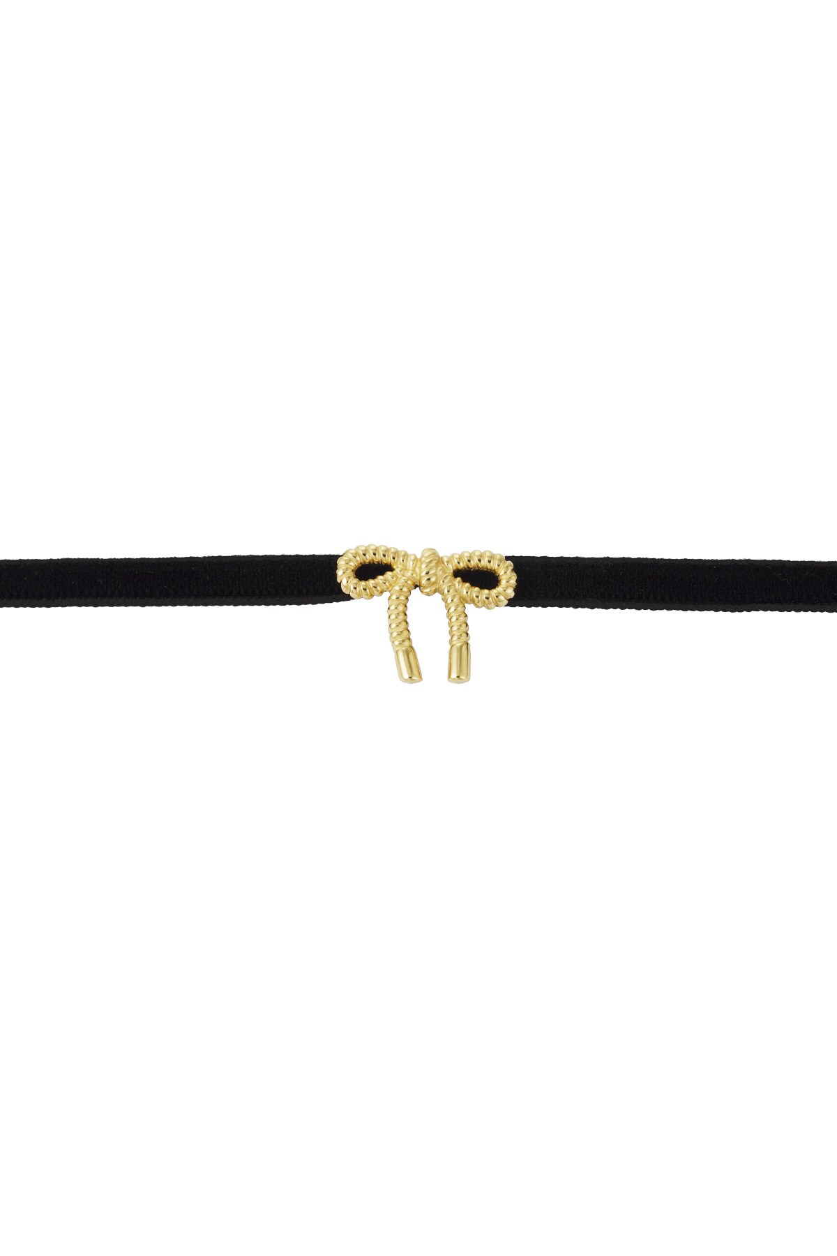 Choker bow - Gold color h5 Picture3