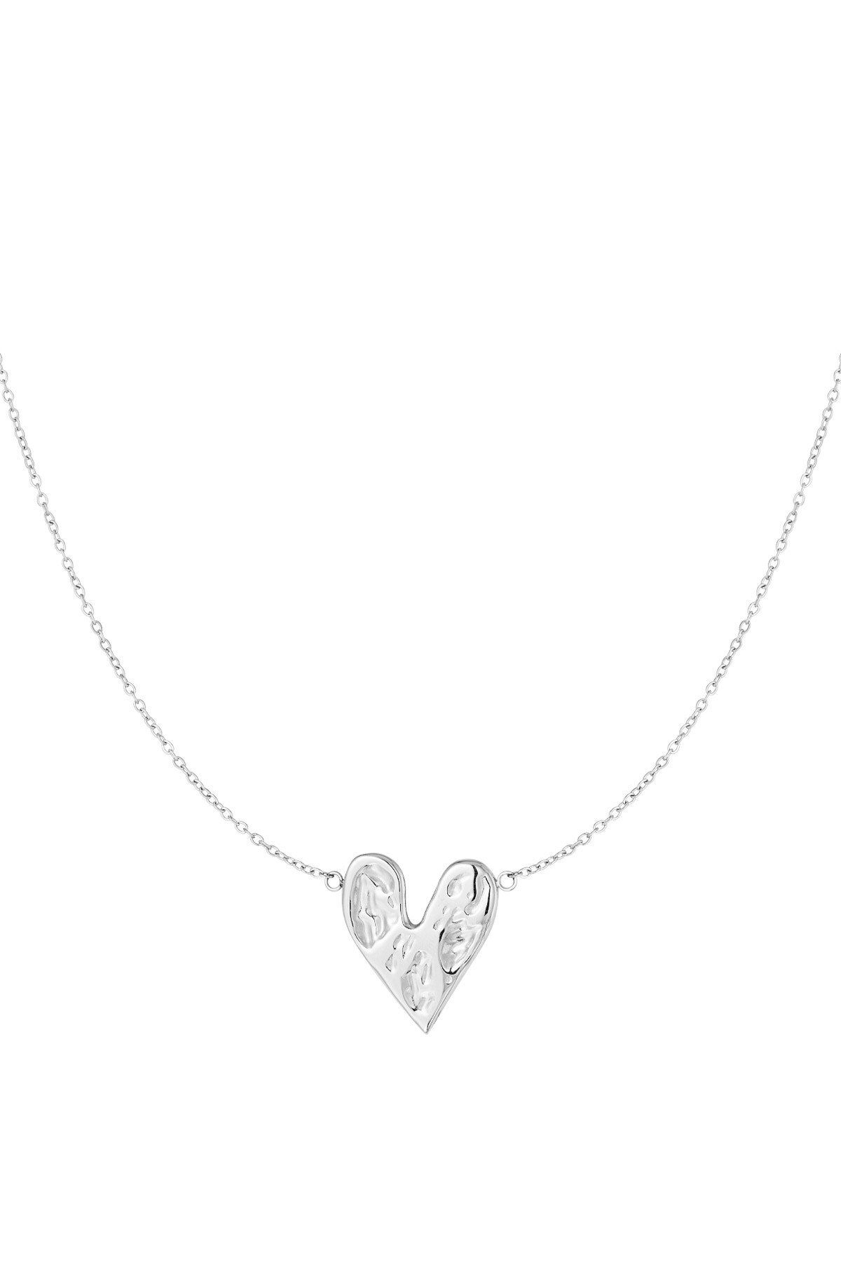 Necklace my love - Silver color h5 