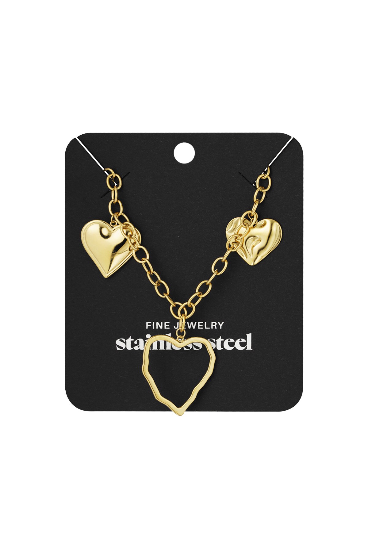 Charm necklace lover girl era - Gold color Picture3