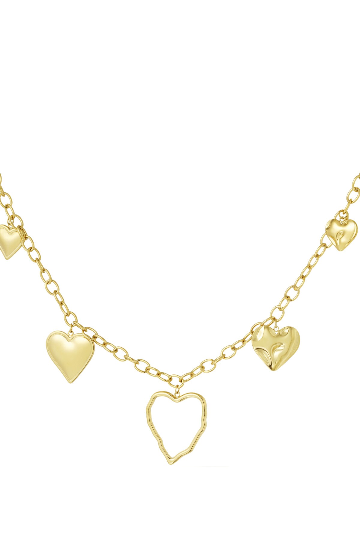 Charm necklace lover girl era - Gold color 