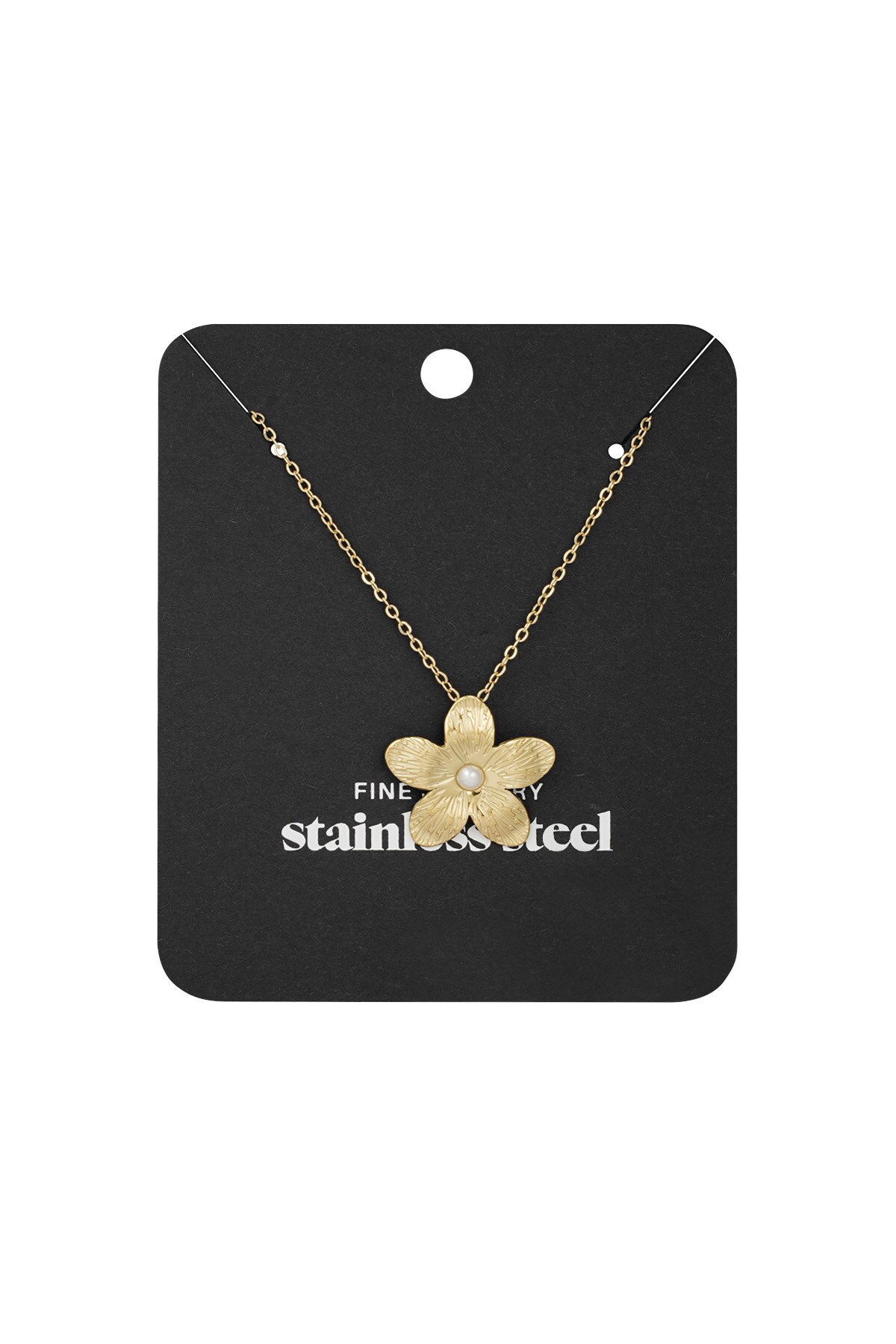 Necklace blossom burst - Gold color h5 Picture3