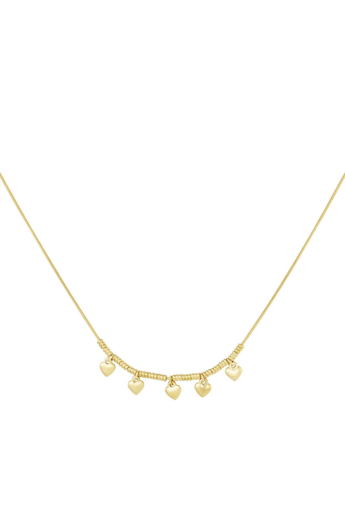 Love Beads Necklace - Gold color h5 