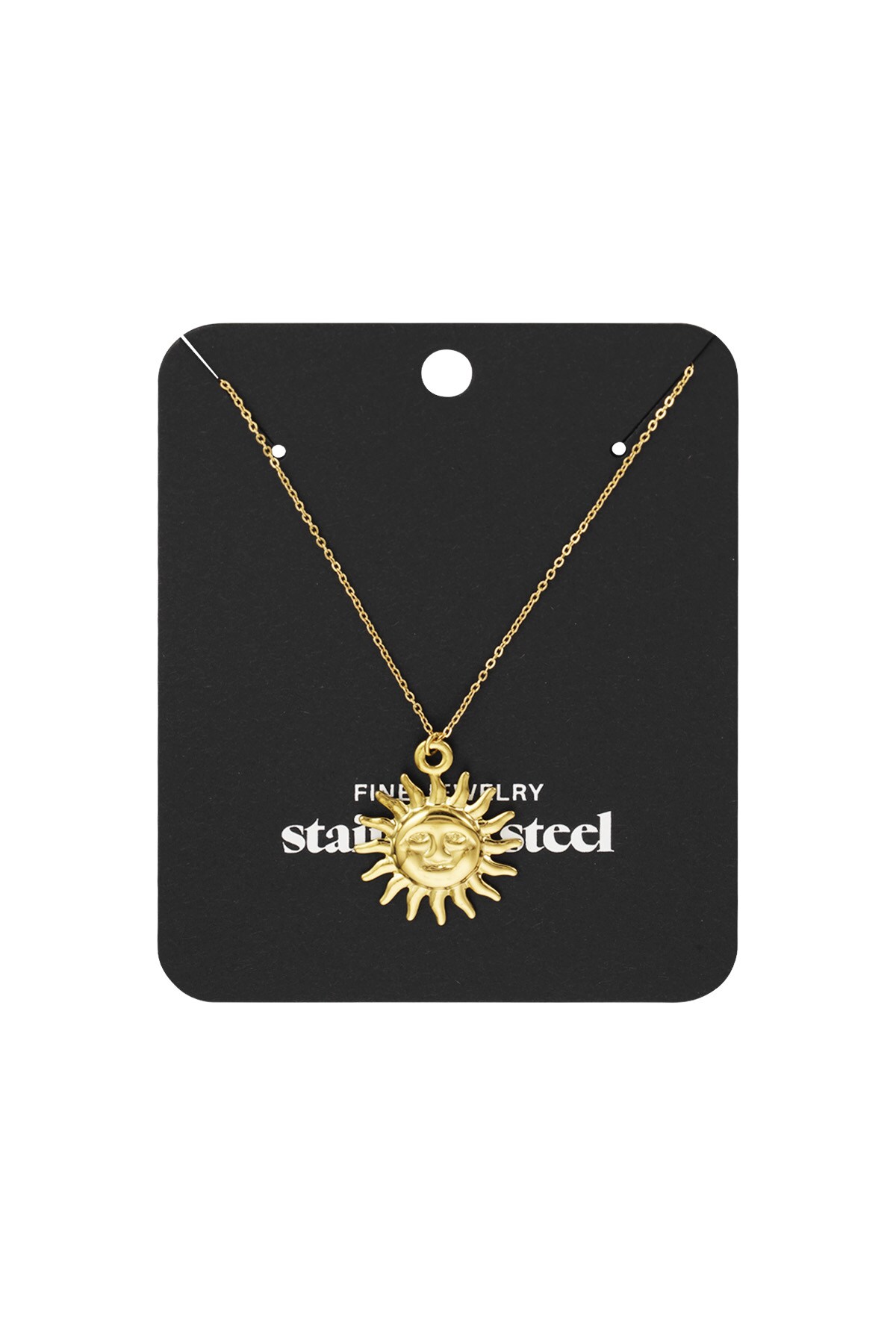 Golden Hour Babe Necklace - Gold color Picture3