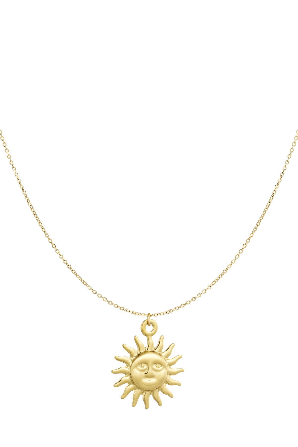 Golden Hour Babe Necklace - Gold color h5 