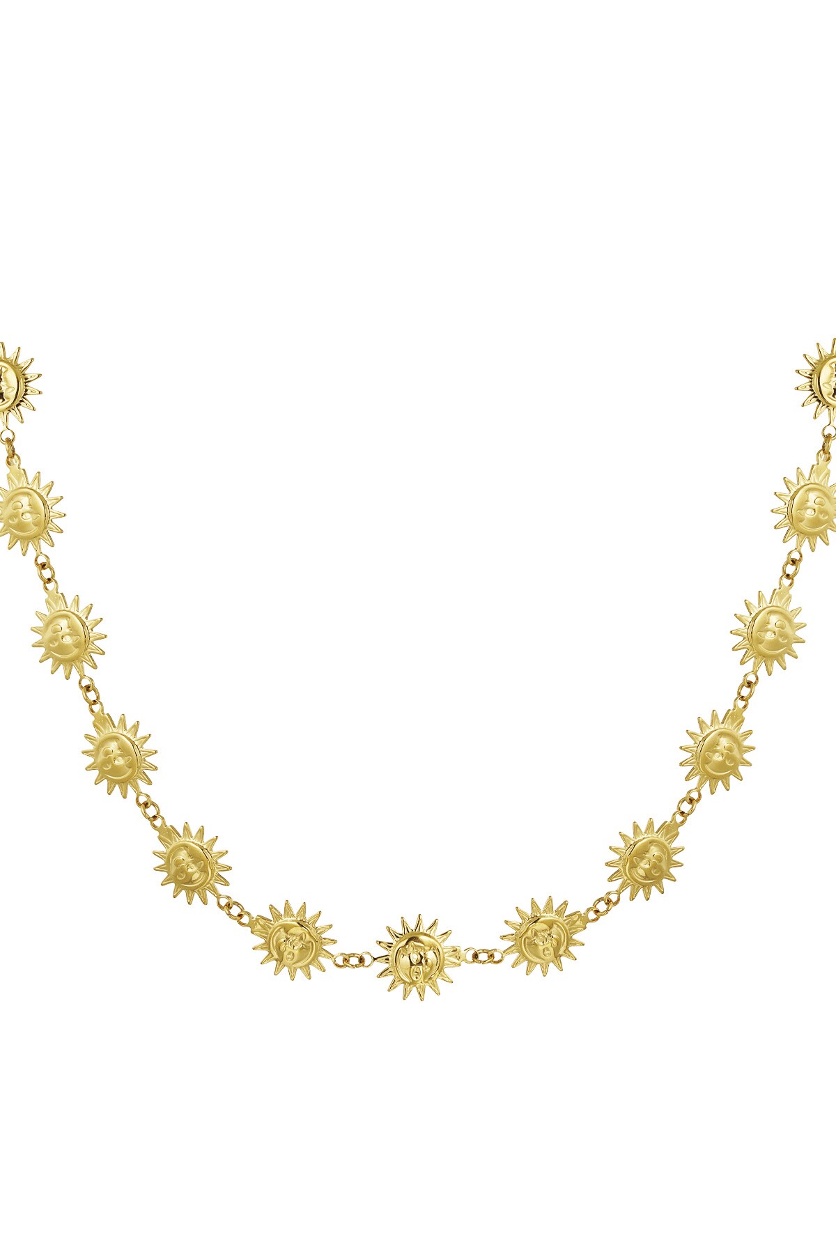 Golden Sunshine necklace - Gold color 