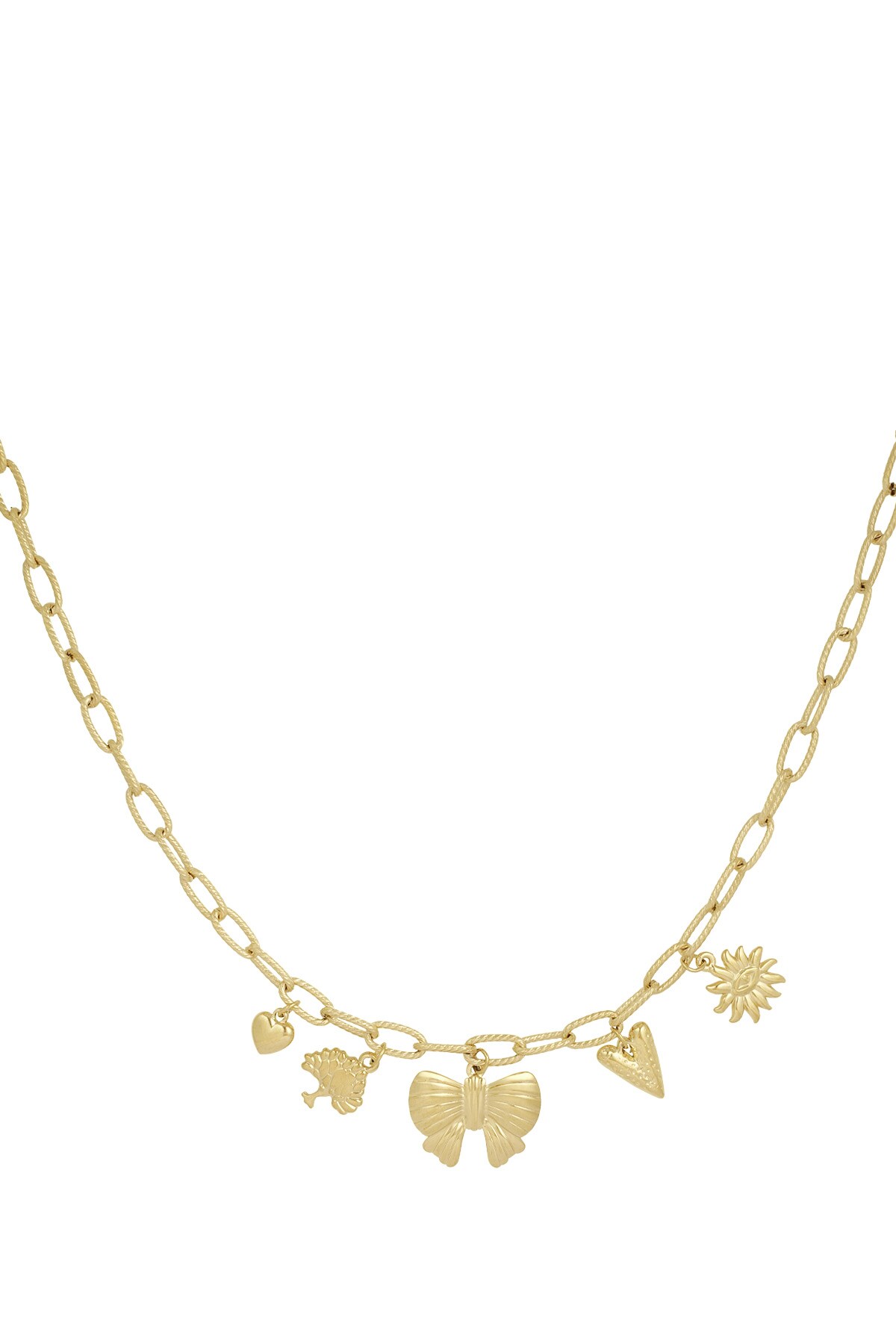 Charm Stories Charm Necklace - Gold color h5 