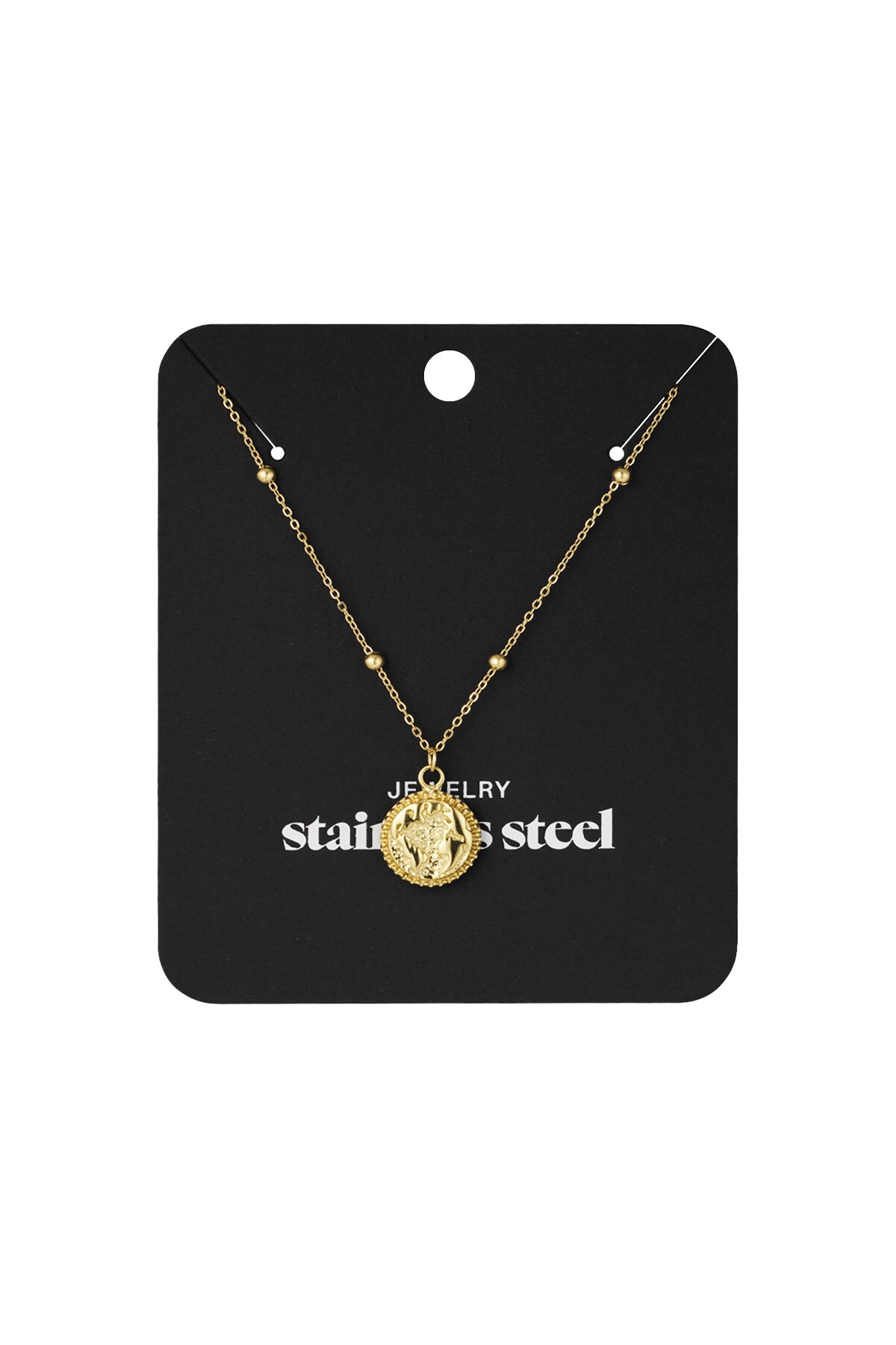 treasure charm necklace - Gold color Picture3