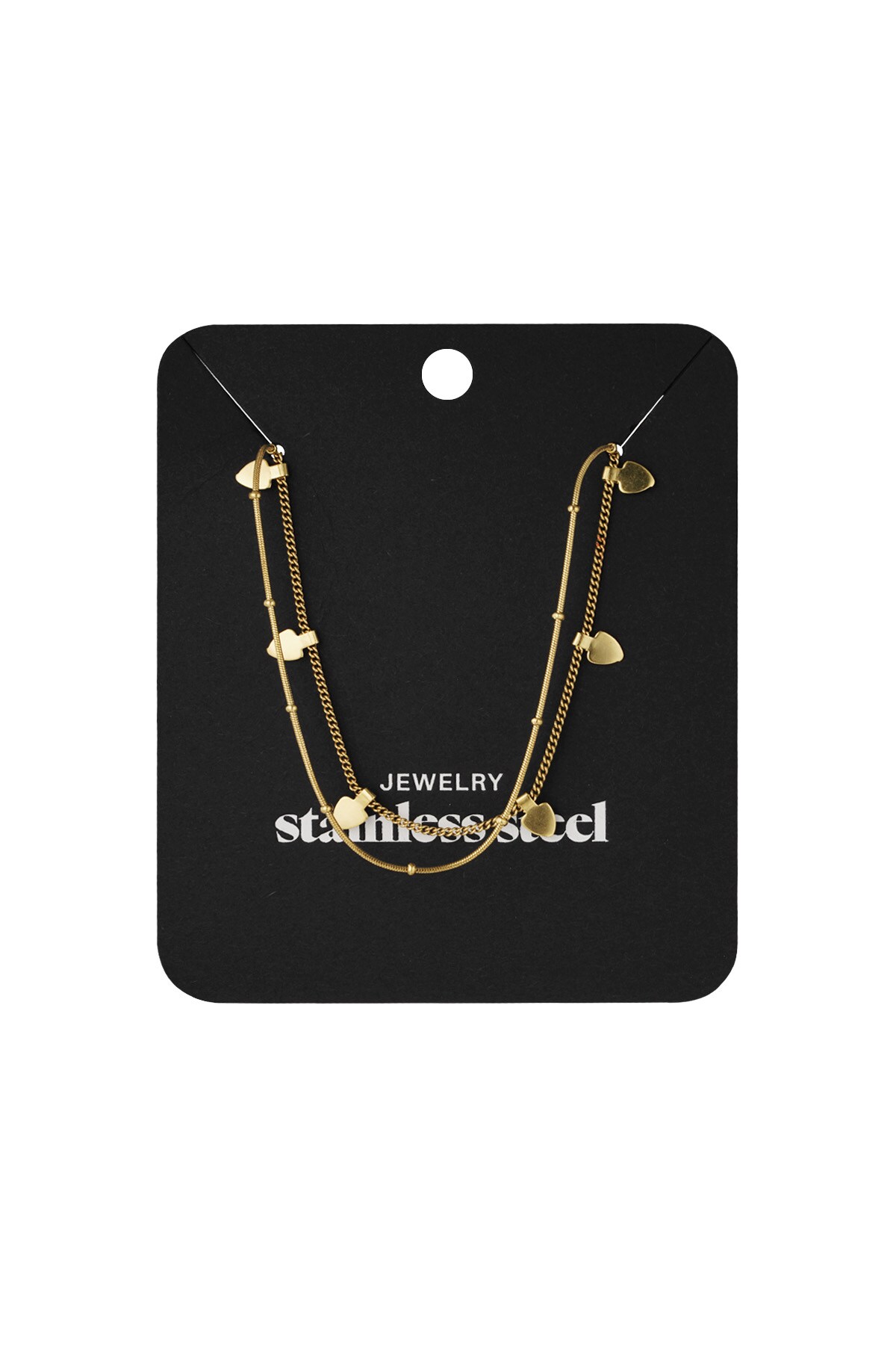 Layer up necklace - Gold color h5 Picture3