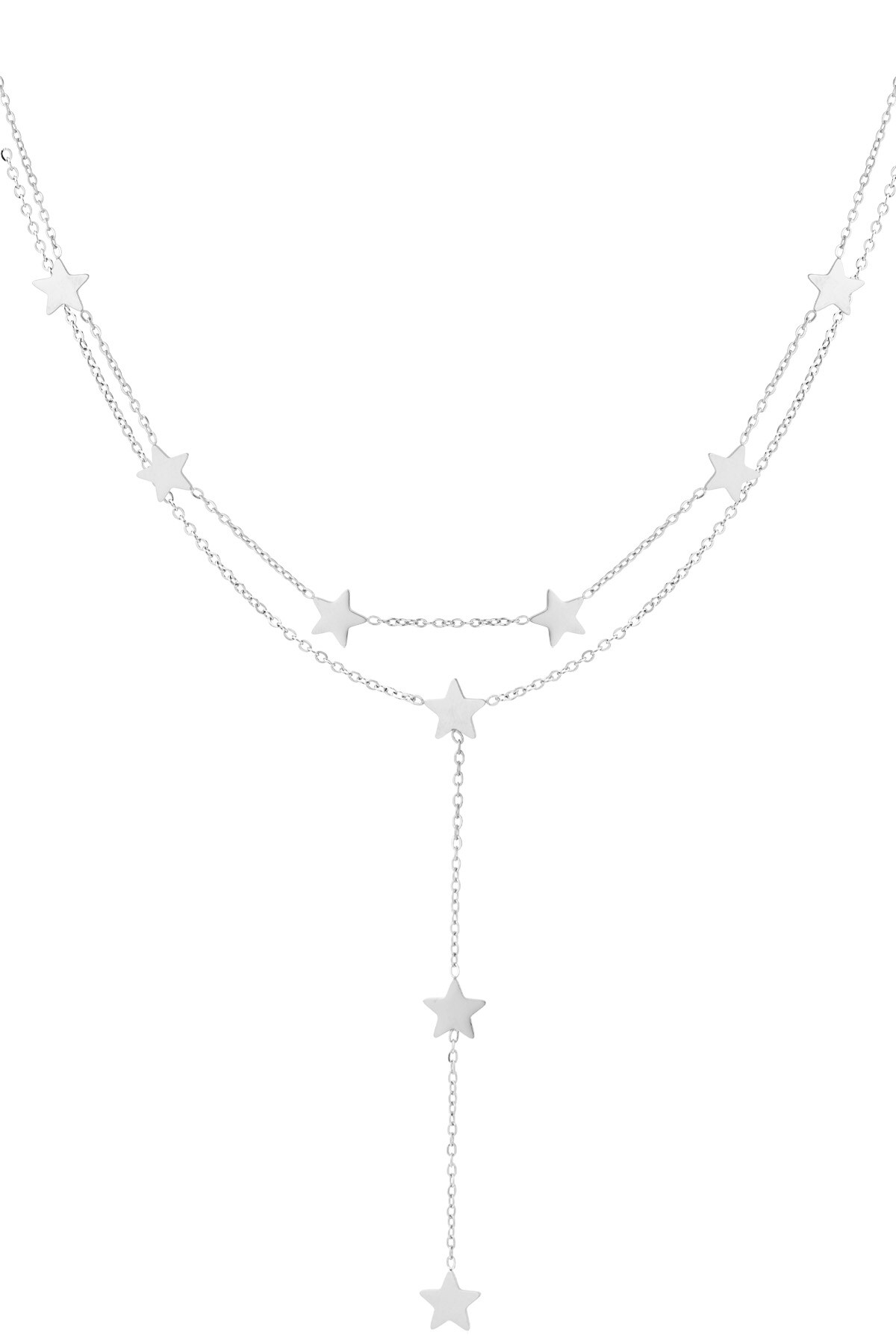 Enchanted necklace - Silver color 