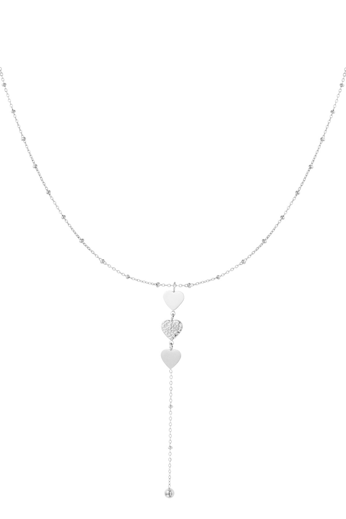 Forever yours necklace - Silver color h5 