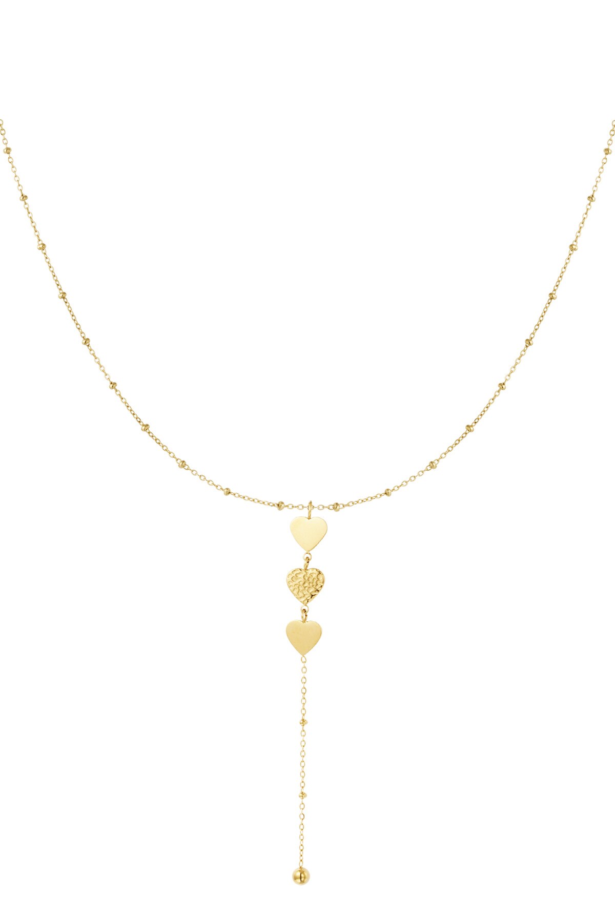 Forever yours necklace - Gold color h5 