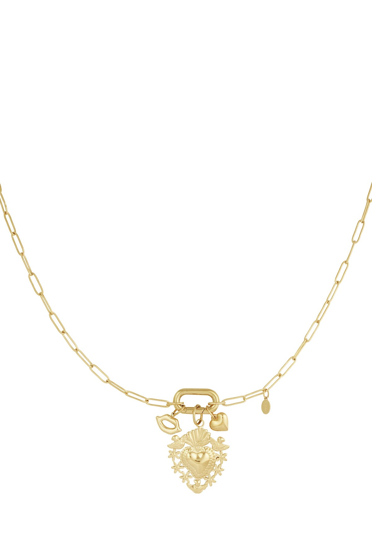 Charm haven necklace - Gold color 