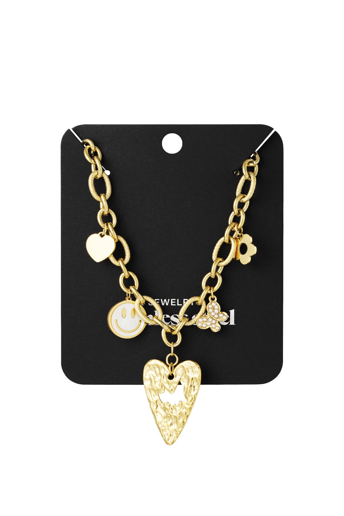 Charm parade necklace - Gold color h5 Picture3