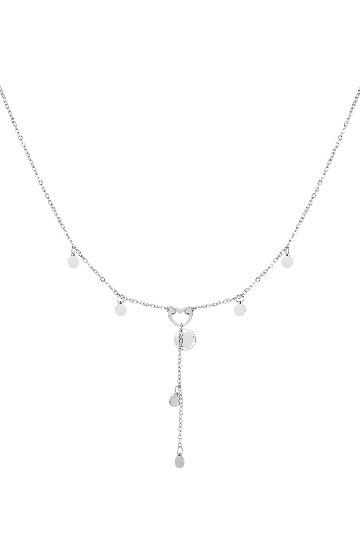 Necklace miracle day - Silver color h5 