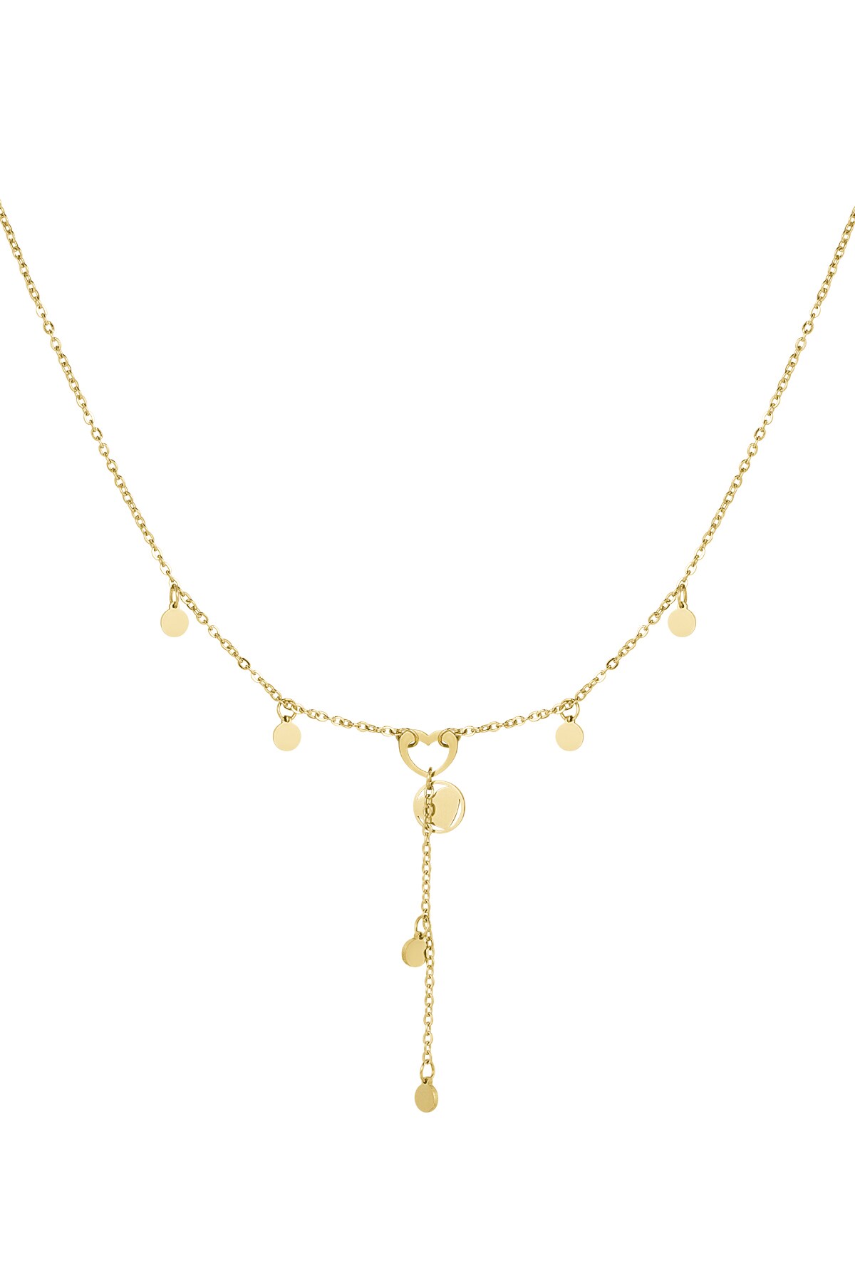 Necklace miracle day - Gold color h5 