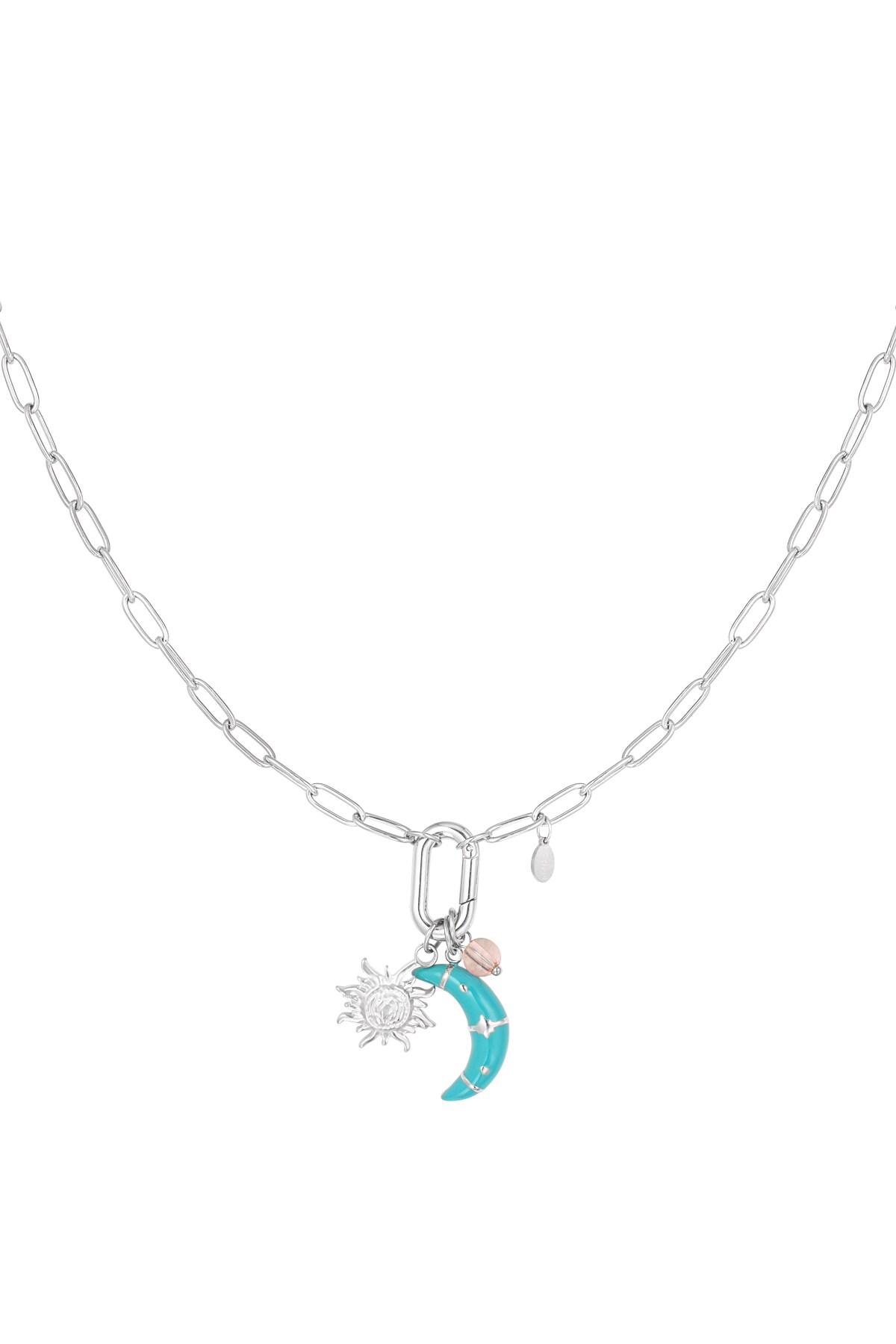 Moonlight magic necklace - Silver color h5 